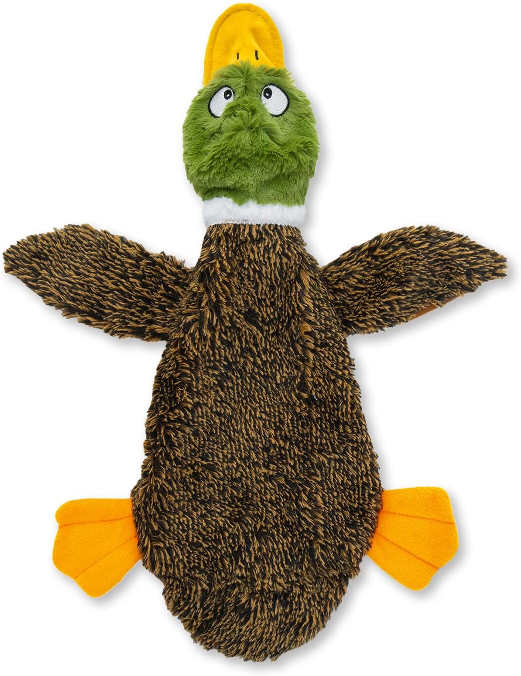 Best Pet Supplies 2-in-1 Stuffless Squeaky Dog Toys with Soft