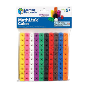 Learning Resources Mathlink Cubes, Educational Counting Toy